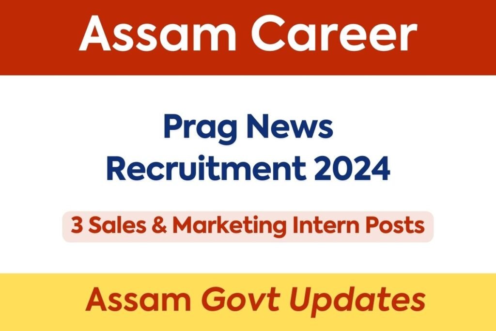 Prag News Recruitment 2024 – 3 Sales & Marketing Intern Posts